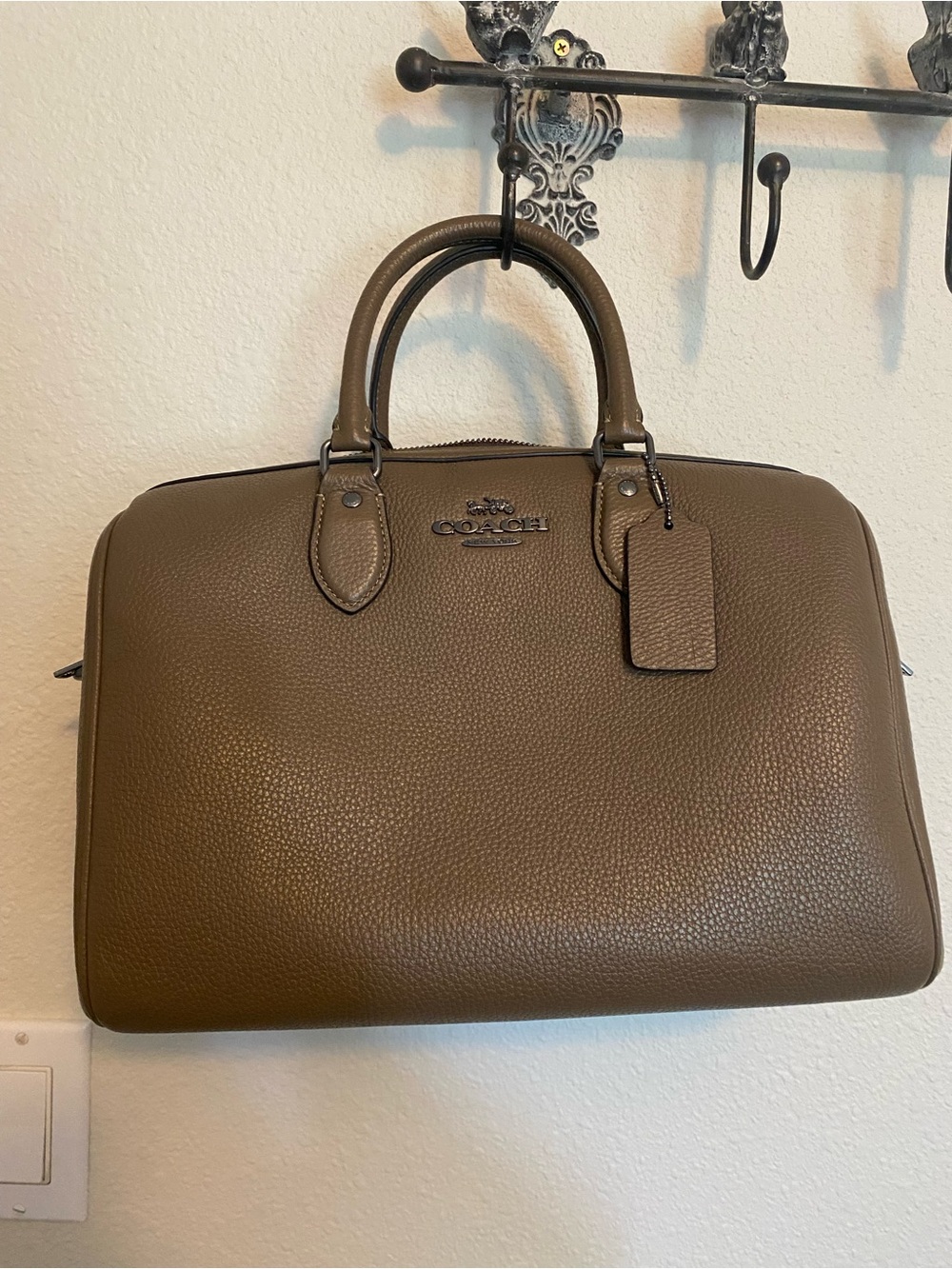 Coach Large Rowan in Stone